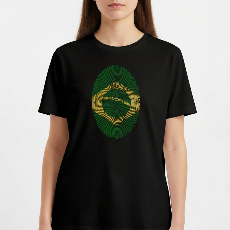 "Camiseta | Brasil no DNA" Camiseta Básica Unissex