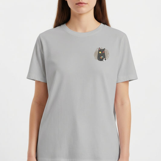 "Camiseta Tudo Sob Controle - Frente e Costas" Camiseta Básica Unissex