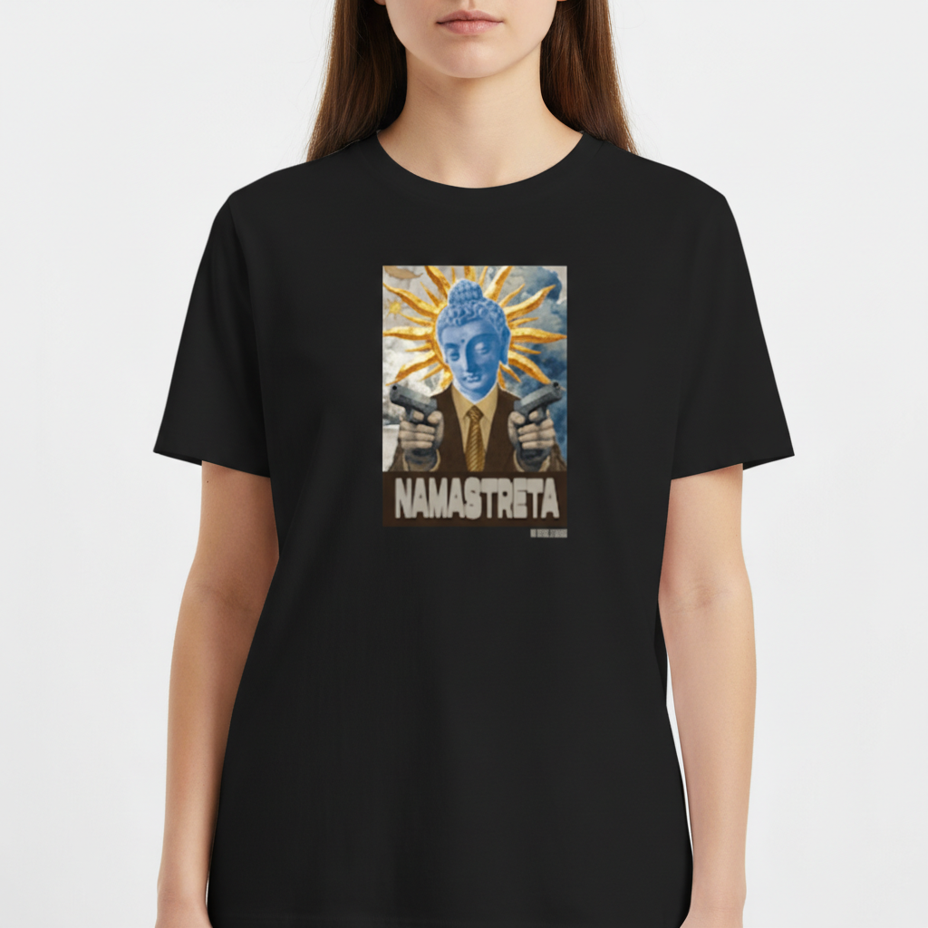 "NAMASTRETA // REGULAR // NO SENSE STUDIOS" Camiseta Básica Unissex