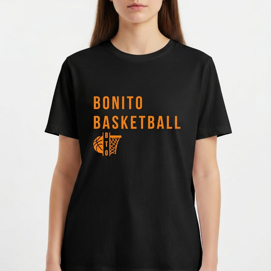 "Bonito Basketball - 100% algodão" Camiseta Básica Unissex
