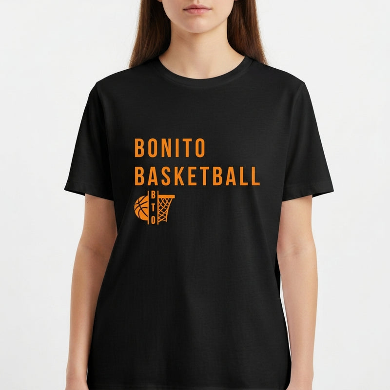 "Bonito Basketball - 100% algodão" Camiseta Básica Unissex