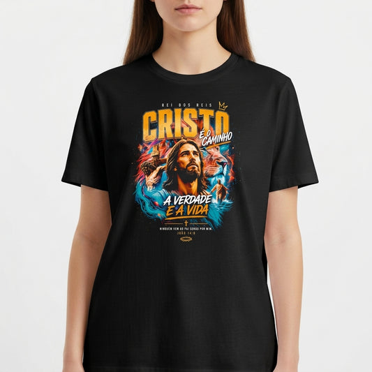 "REI DOS REIS" Camiseta Básica Unissex