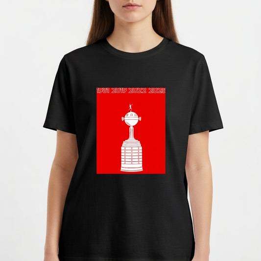 "Camiseta Básica "É Tetra! Tetra da Liberta!"" Camiseta Básica Unissex