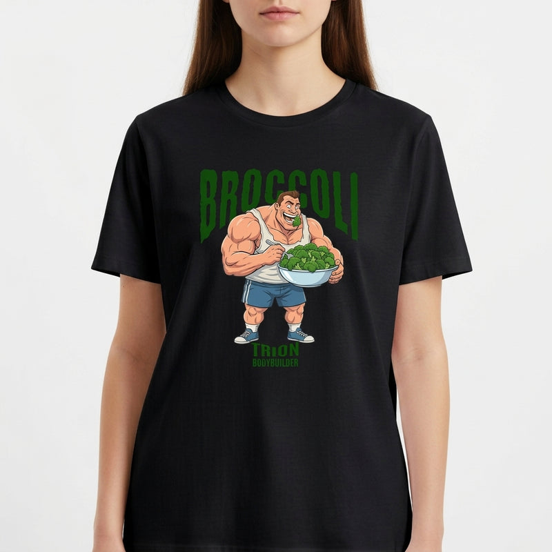 "BROCCOLI BODYBUILDE" Camiseta Básica Unissex