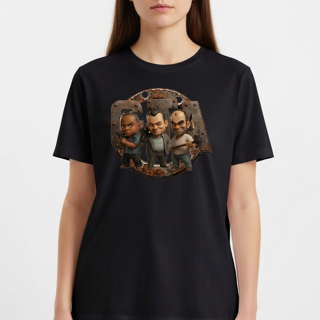 "Camisa Básica Unissex" Camiseta Básica Unissex