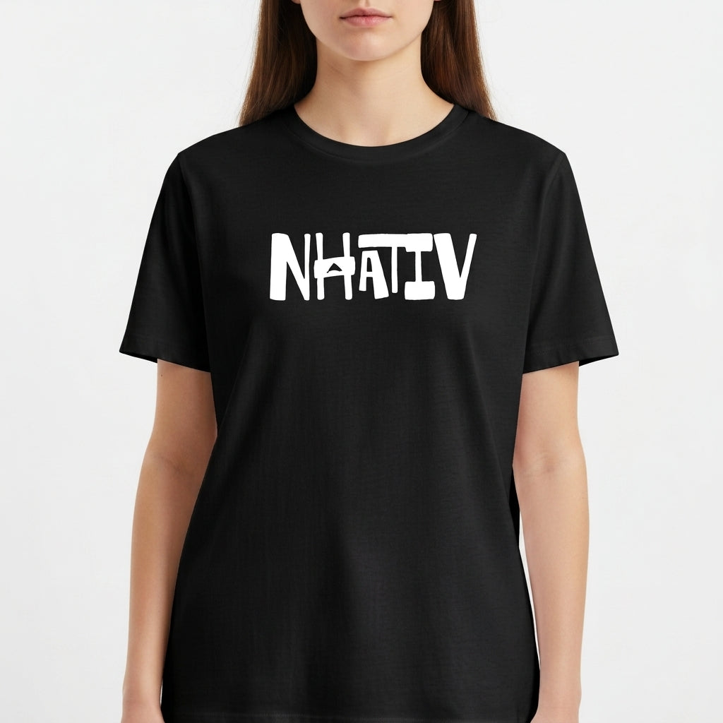 "CAMISETA NHATIV" Camiseta Básica Unissex