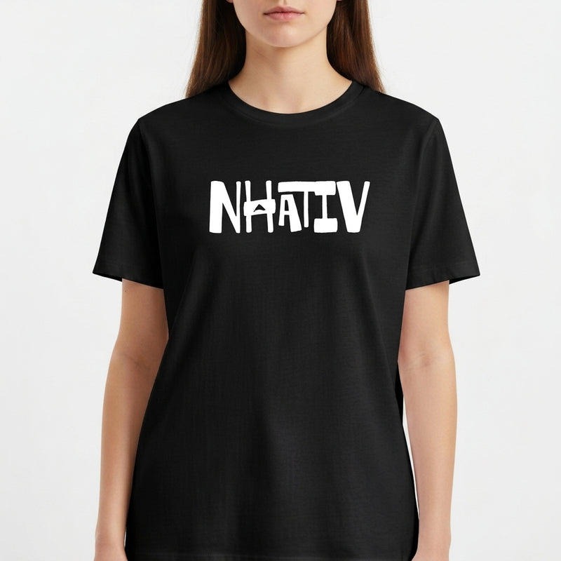 "CAMISETA NHATIV" Camiseta Básica Unissex