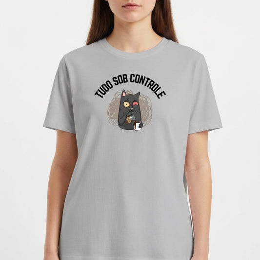 "Camiseta Tudo Sob Controle" Camiseta Básica Unissex