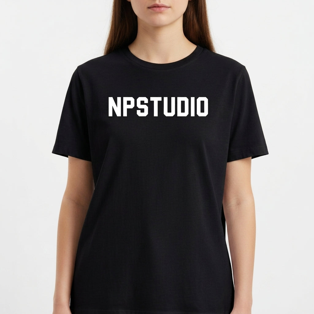 "T-Shirt Clássica "NPSTUDIO"" Camiseta Básica Unissex
