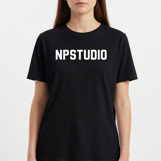 "T-Shirt Clássica "NPSTUDIO"" Camiseta Básica Unissex