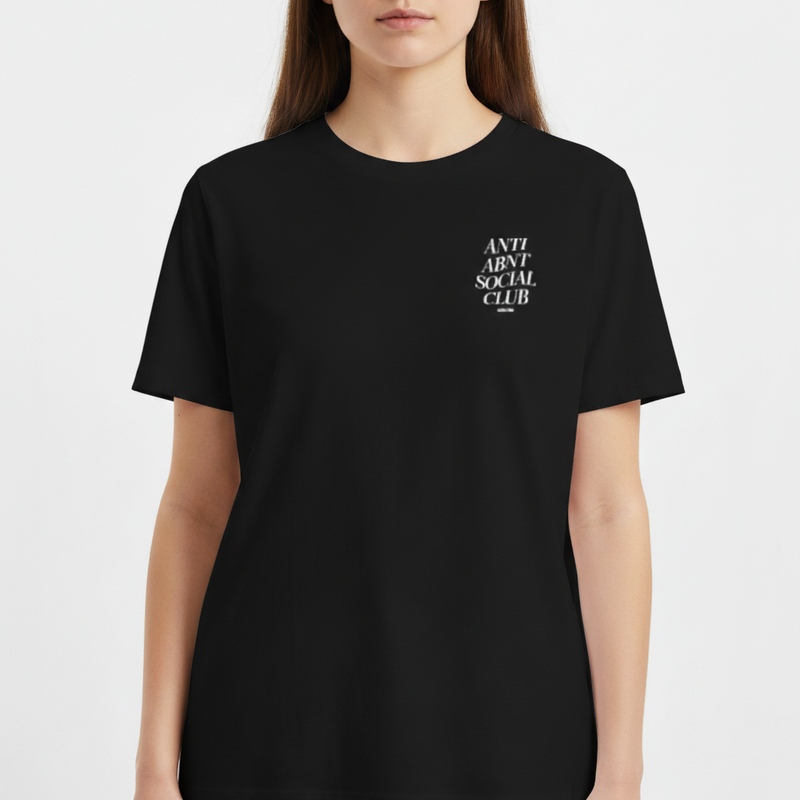 "ANTI ABNT // REGULAR // NO SENSE STUDIOS" Camiseta Básica Unissex
