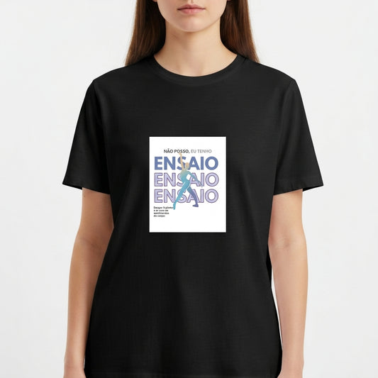 "Camiseta Ballet" Camiseta Básica Unissex