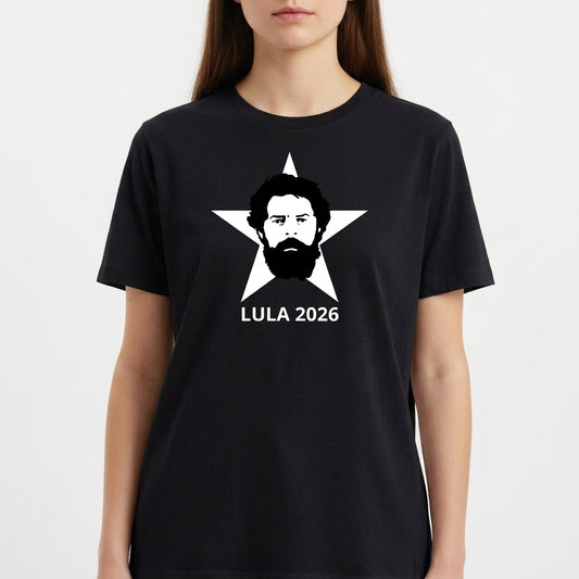 "Camiseta Unissex Lula 2026" Camiseta Básica Unissex
