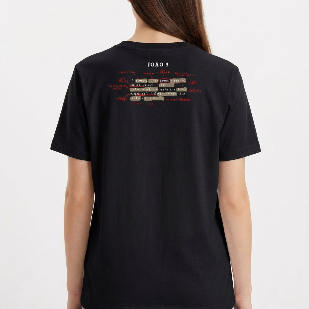 "PREACHING JOÃO 3:16" Camiseta Básica Unissex