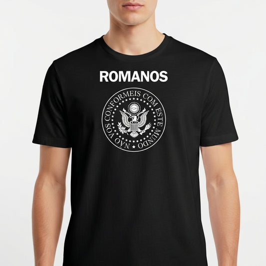 "CAMISETA ROMANOS 12:2" Camiseta Básica Unissex