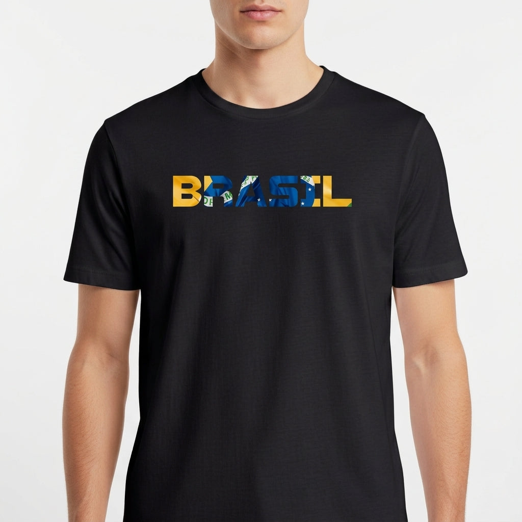 "Camiseta Brasil (Unissex)" Camiseta Básica Unissex