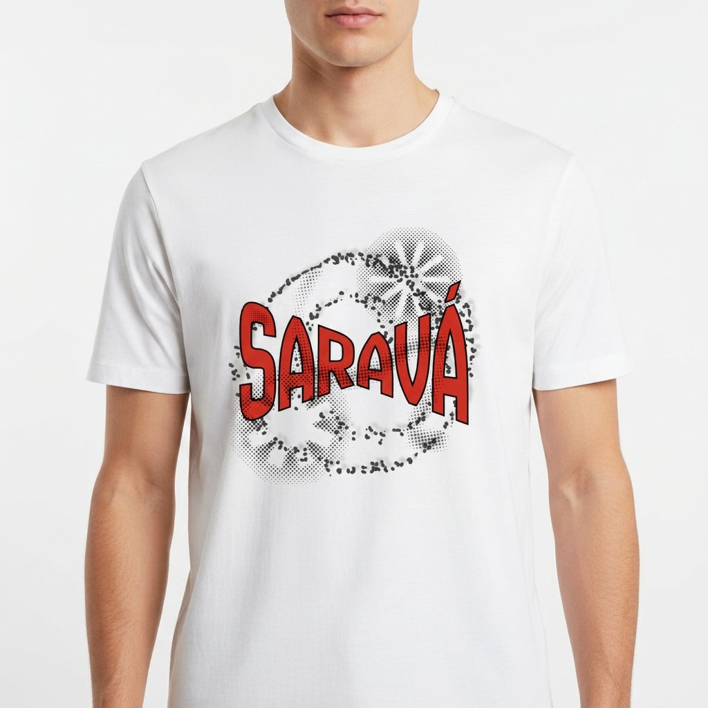 "Camiseta Saravá – Cultura Afro-Brasileira" Camiseta Básica Unissex