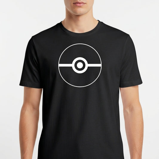 "Pokebola Simples - Camiseta Premium Unissex Base" Camiseta Básica Unissex