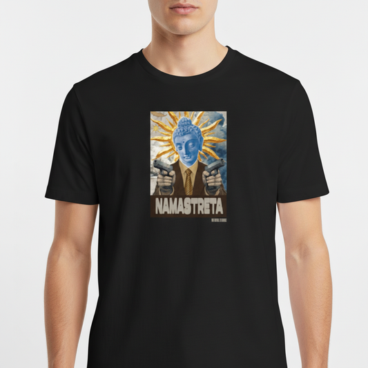 "NAMASTRETA // REGULAR // NO SENSE STUDIOS" Camiseta Básica Unissex