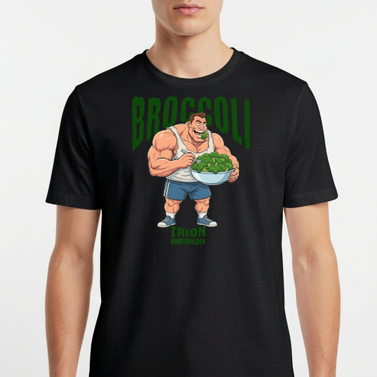 "BROCCOLI BODYBUILDE" Camiseta Básica Unissex