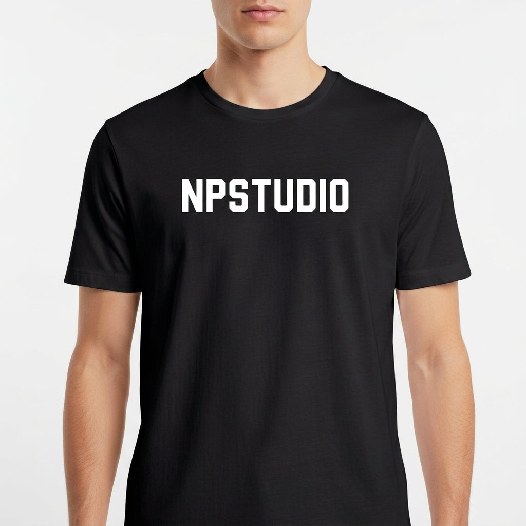 "T-Shirt Clássica "NPSTUDIO"" Camiseta Básica Unissex