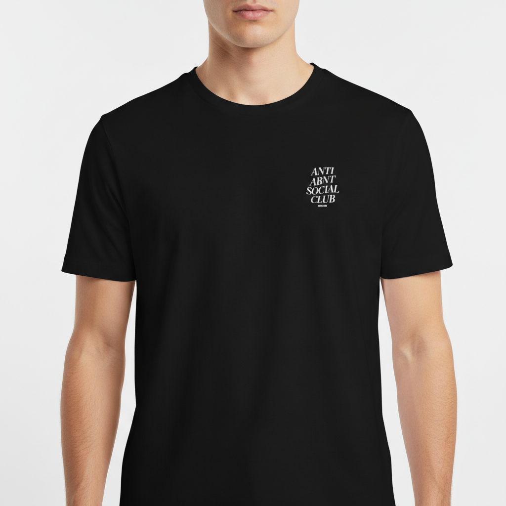 "ANTI ABNT // REGULAR // NO SENSE STUDIOS" Camiseta Básica Unissex