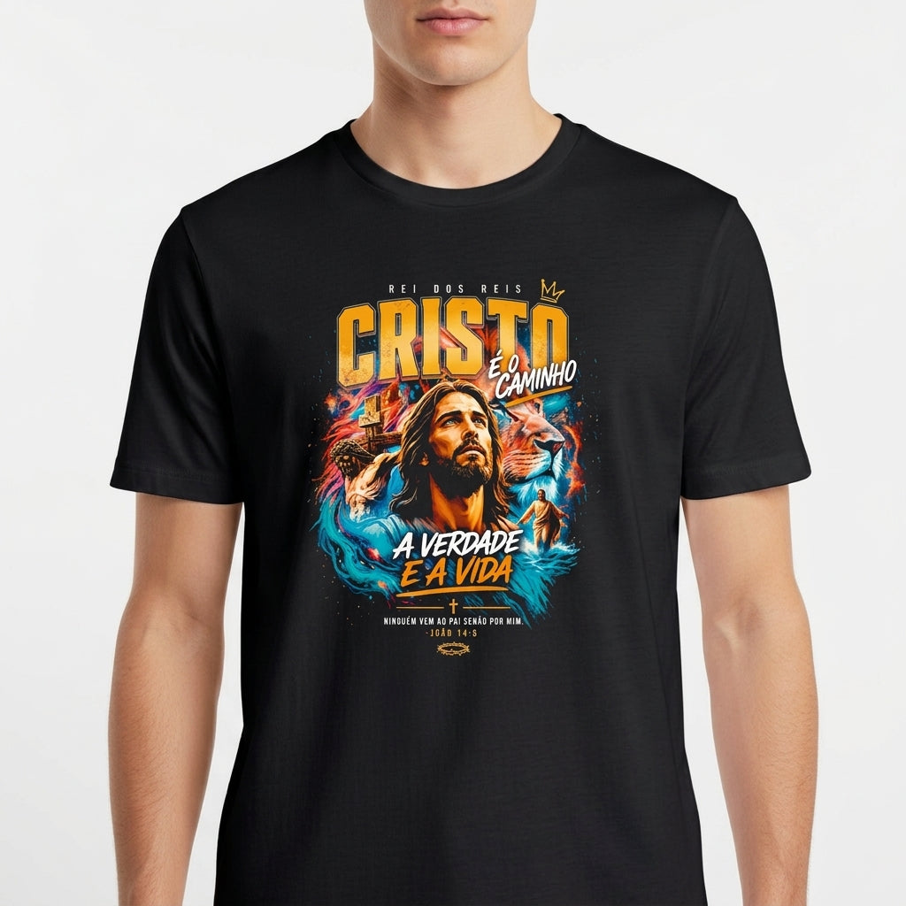 "REI DOS REIS" Camiseta Básica Unissex