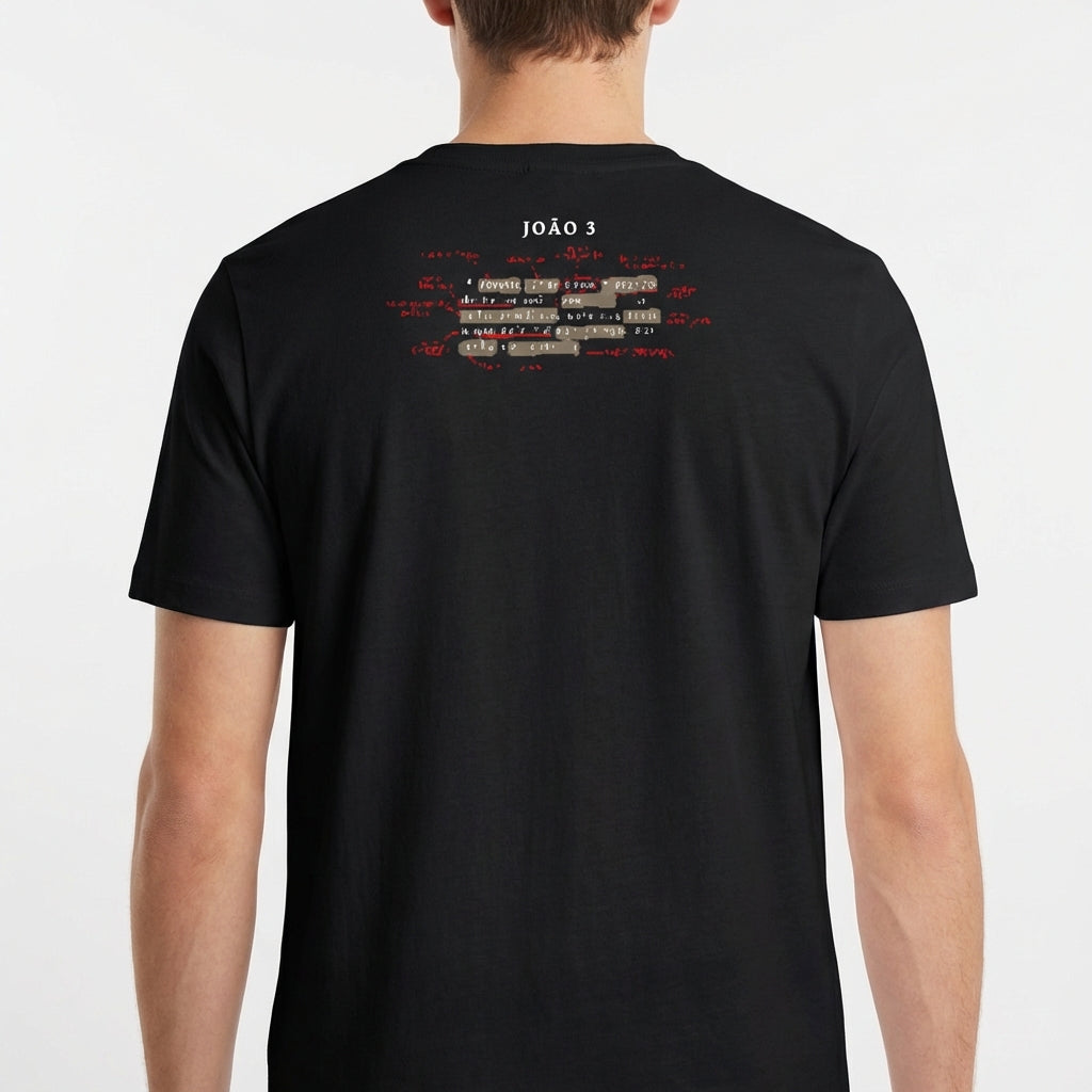 "PREACHING JOÃO 3:16" Camiseta Básica Unissex