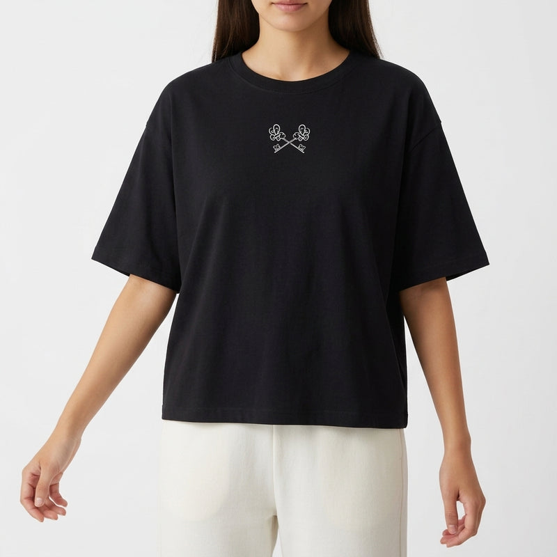 "Cyber Samurai" Camiseta Oversized Básica