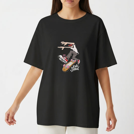 "Overzised Cartoon 4" Camiseta Oversized Básica