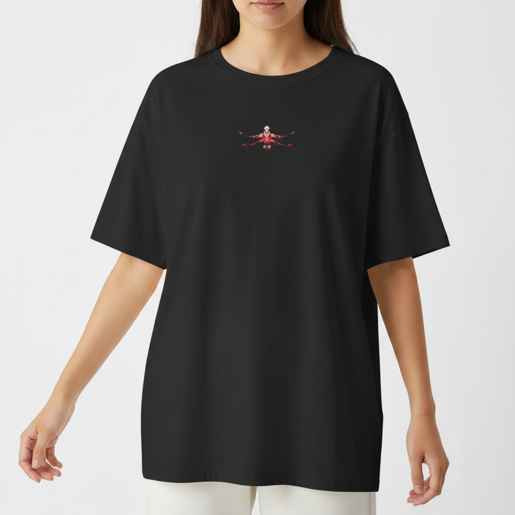 "Camiseta Sukuna Arms Oversized" Camiseta Oversized Básica