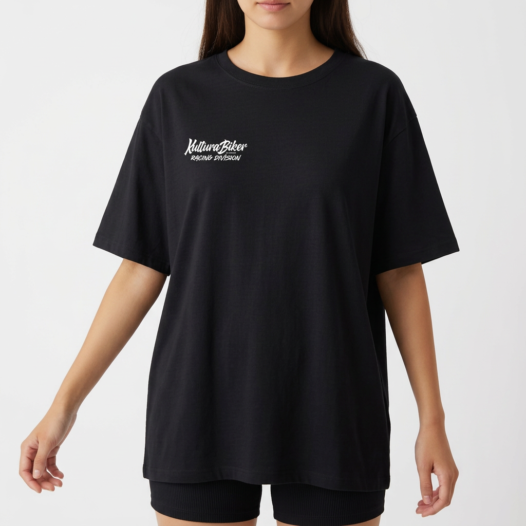 "Kultura Racing" Camiseta Oversized Básica