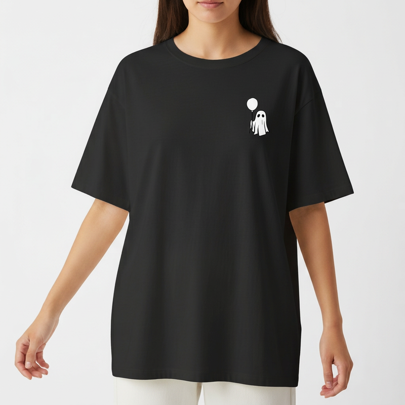 "SAD GHOST - Oversized" Camiseta Oversized Básica