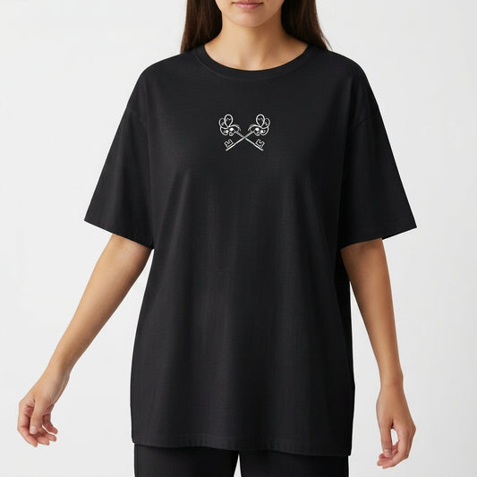 "Cyber Anatomy" Camiseta Oversized Básica