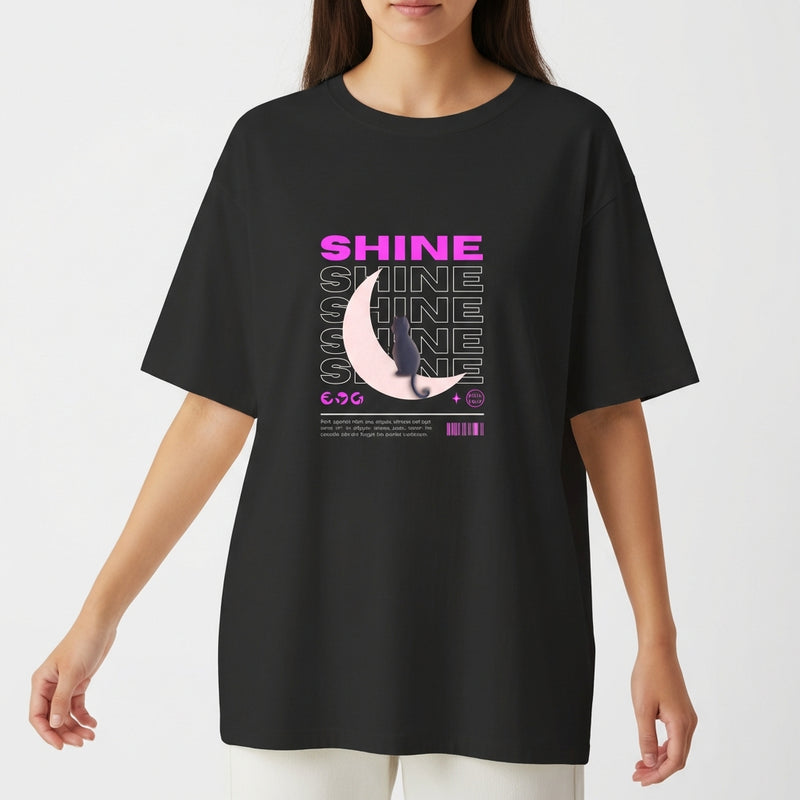 "Camiseta Oversized Essential Urban" Camiseta Oversized Básica