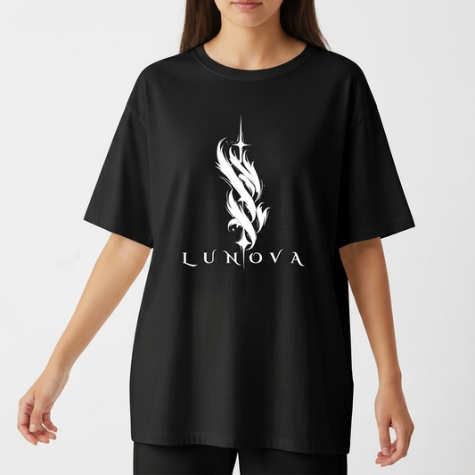 "Camiseta Oversized LUNOVA - Ignis" Camiseta Oversized Básica