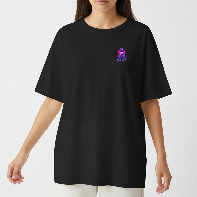 "Camiseta Sung Shadow Oversized" Camiseta Oversized Básica