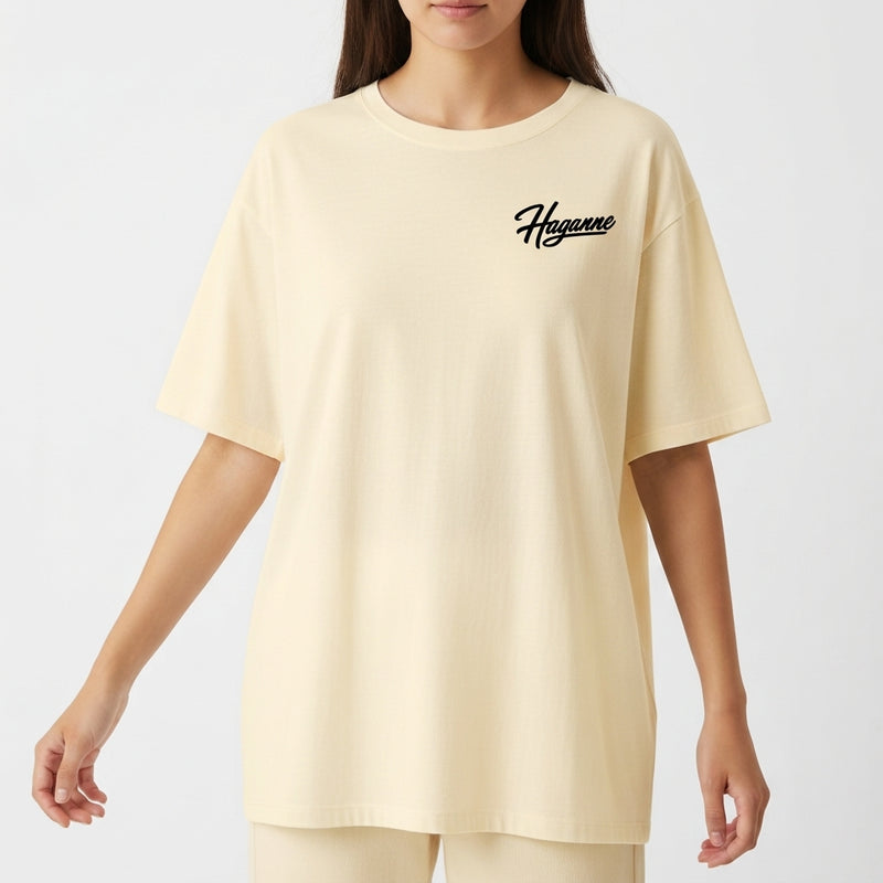 "Camiseta Over -  Culture 001  -  Hanafuda Hand" Camiseta Oversized Básica