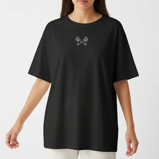 "Cyber Neon" Camiseta Oversized Básica