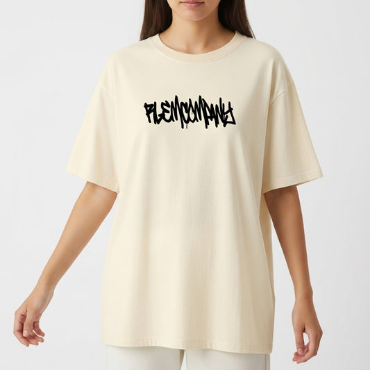 "Camiseta Oversized RlemCompany Fake" Camiseta Oversized Básica