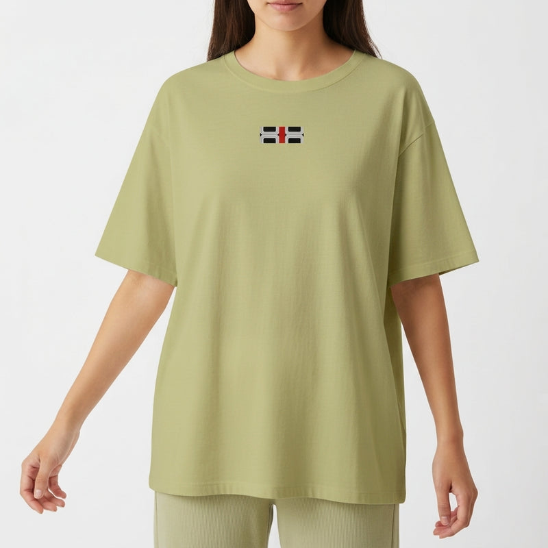 "Camiseta oversized kuarup" Camiseta Oversized Básica