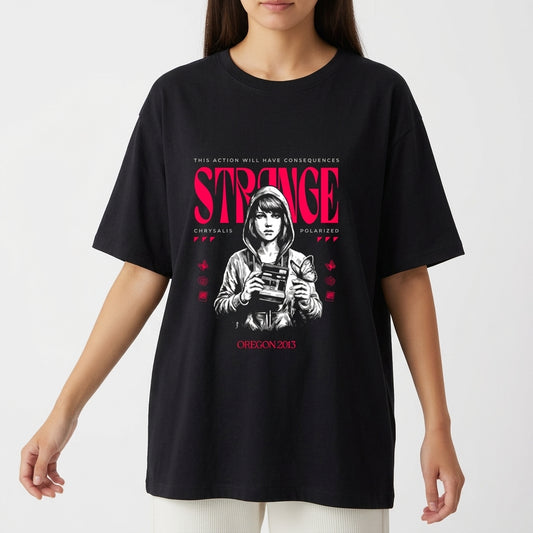 "Camiseta Oversized Básica - Stranger" Camiseta Oversized Básica