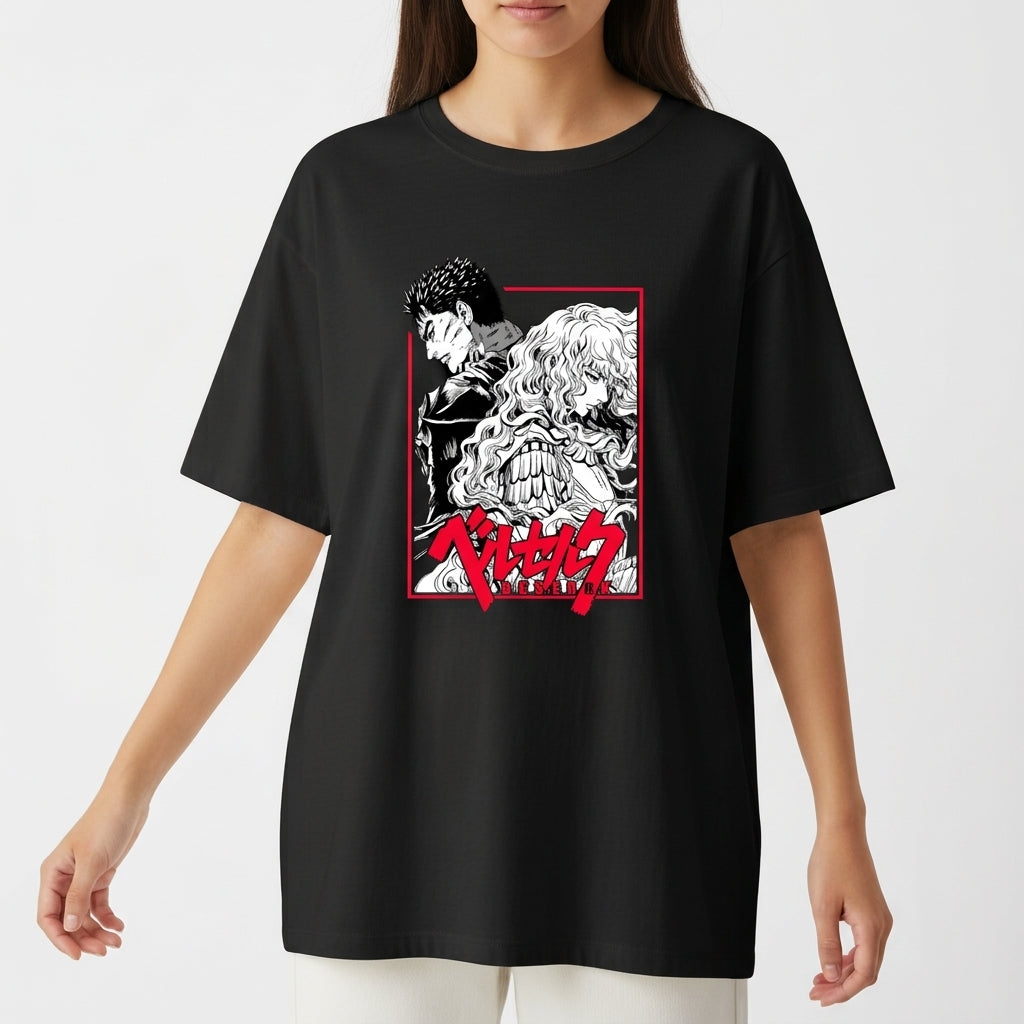 "BERSERK OVERSIZED" Camiseta Oversized Básica