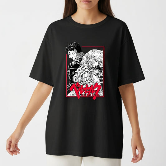 "BERSERK OVERSIZED" Camiseta Oversized Básica