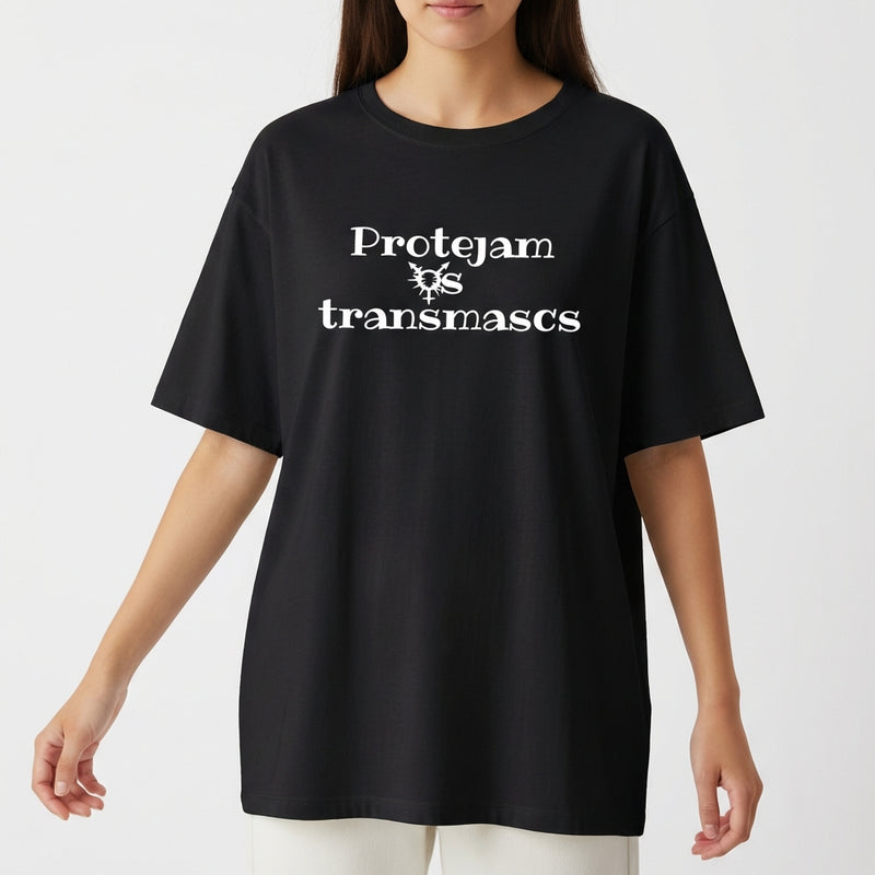 "PROTEJAM OS TMs" Camiseta Oversized Básica