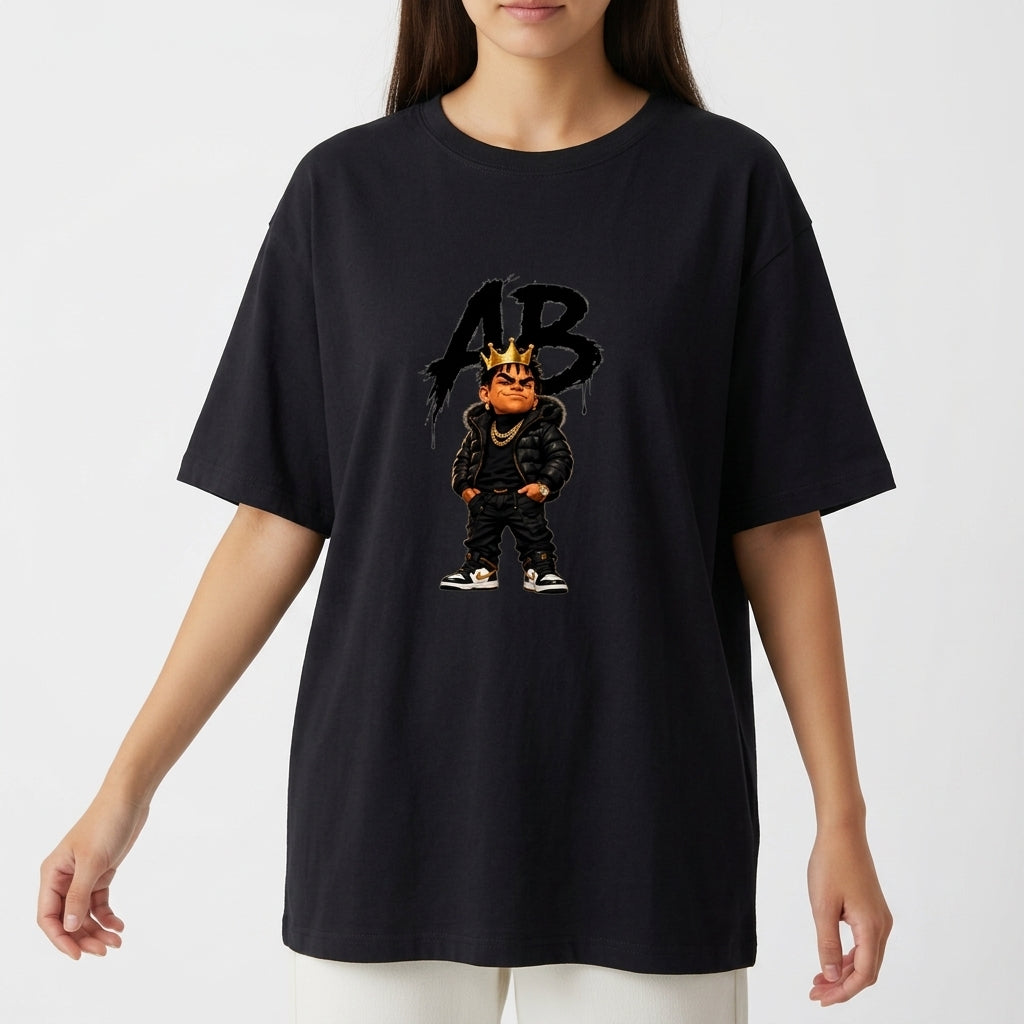 "Camiseta Oversized Básica" Camiseta Oversized Básica