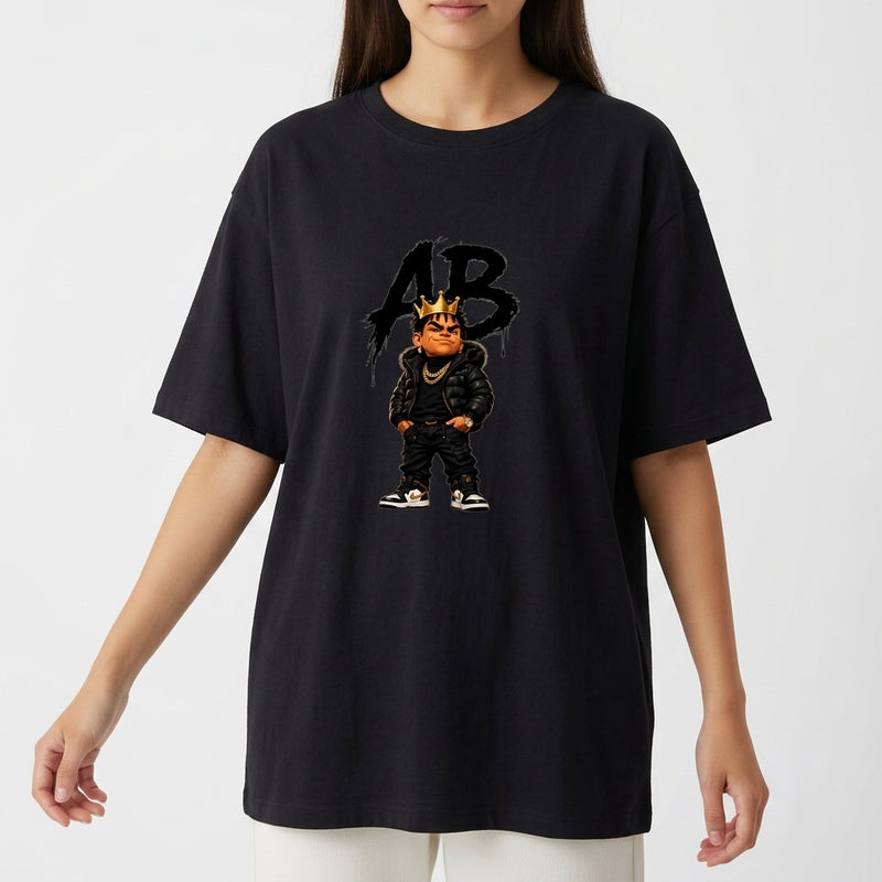 "Camiseta Oversized Básica" Camiseta Oversized Básica