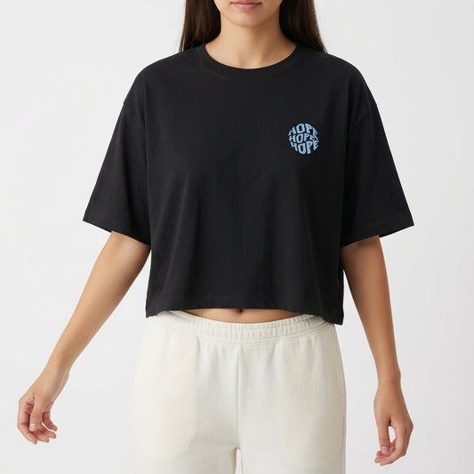 "Jesus Cristo Salva" Camiseta Oversized Básica