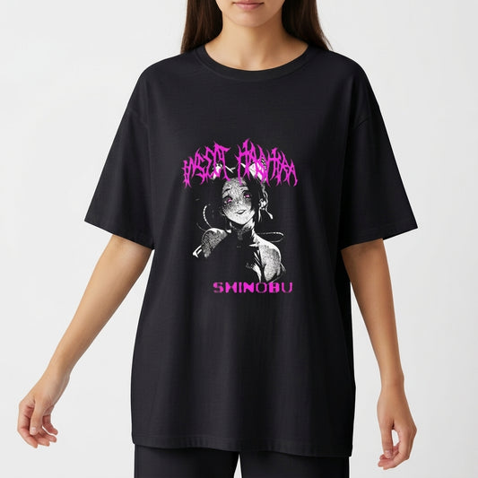 "SHINOBU OVERSIZED" Camiseta Oversized Básica