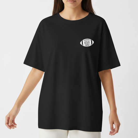 "Love & Hate" Camiseta Oversized Básica